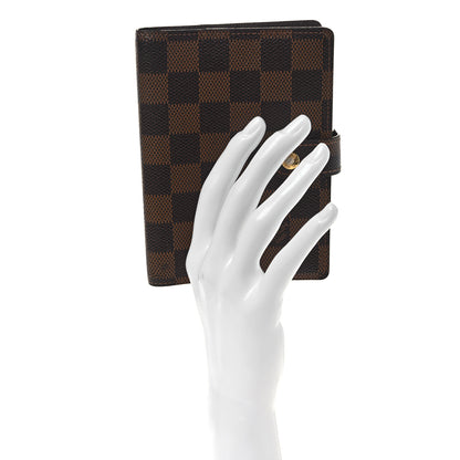 Louis Vuitton Damier Ebene Small Ring Agenda Cover 2 of 10