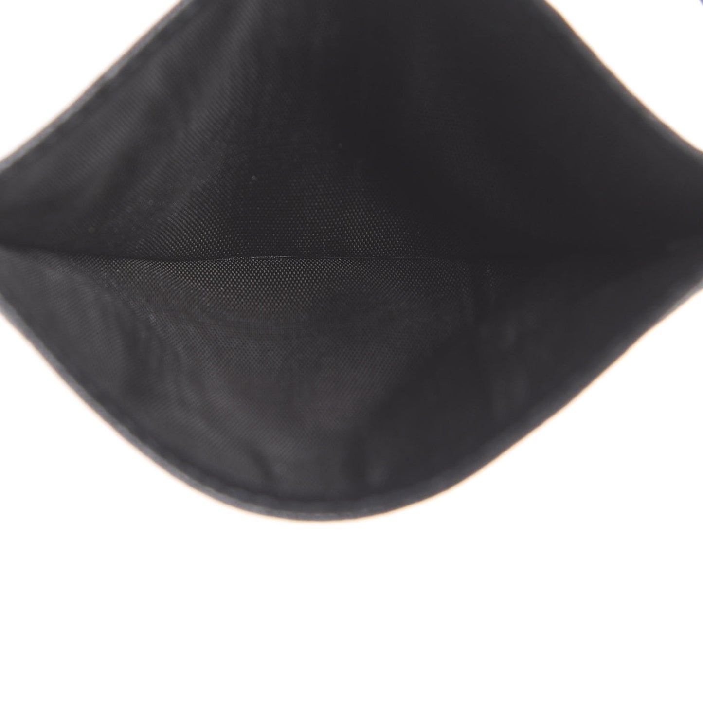 Saffiano Card Holder Black