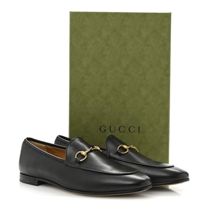 Gucci Calfskin Womens Jordaan Loafers 39 Black 11 of 11