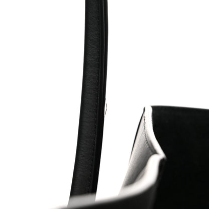 Bottega Veneta French Calfskin Maxi Intrecciato Large Vertical Arco Tote Black 10 of 12