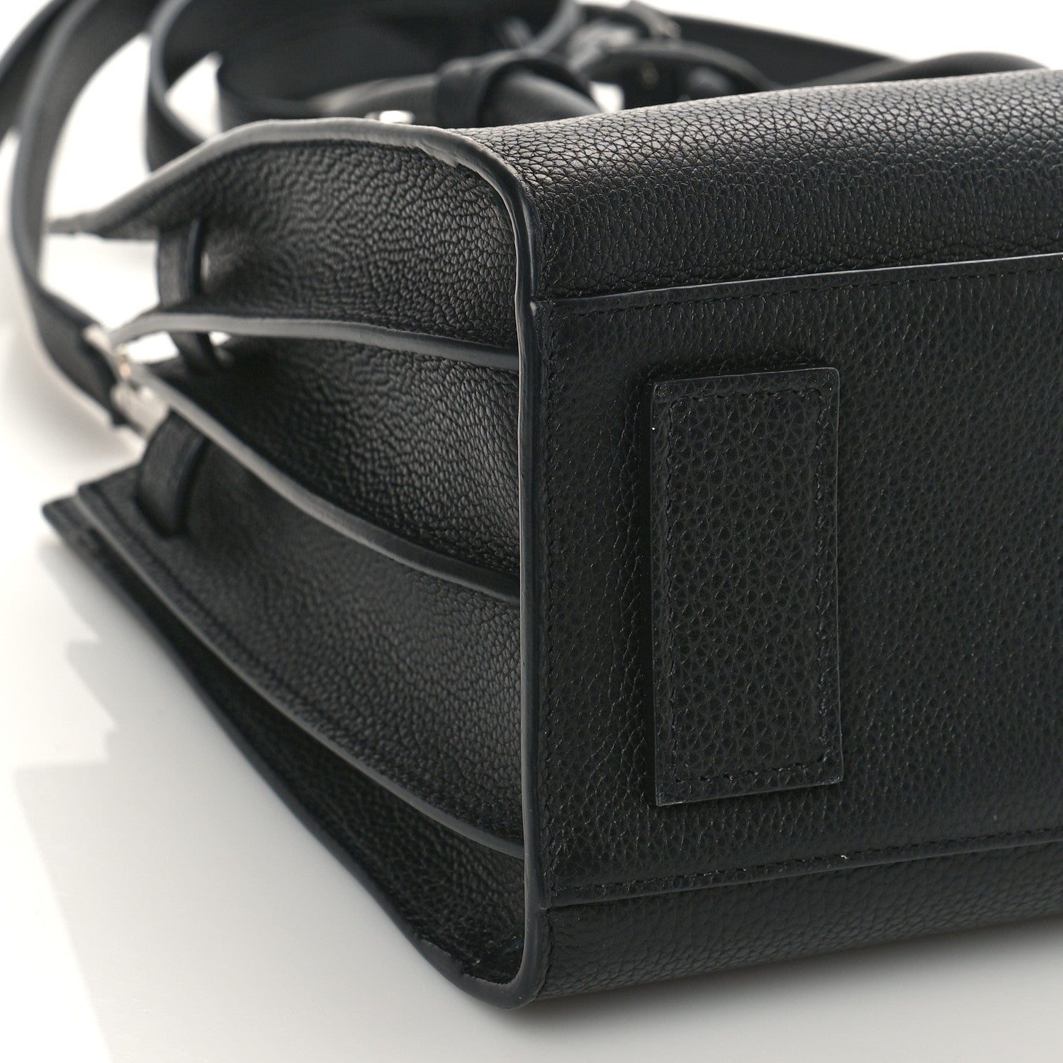 Saint Laurent Grained Calfskin Baby Sac De Jour Souple Black 8 of 9