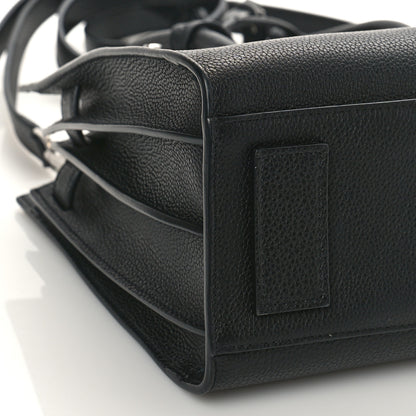 Saint Laurent Grained Calfskin Baby Sac De Jour Souple Black 8 of 9