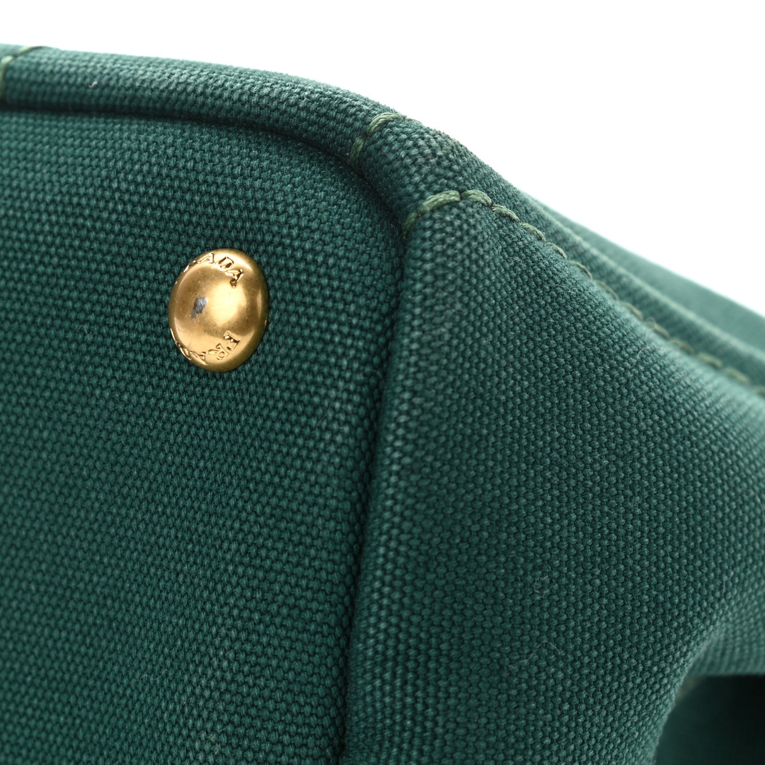 Prada Canapa Small Logo Tote Oleandro 11 of 15