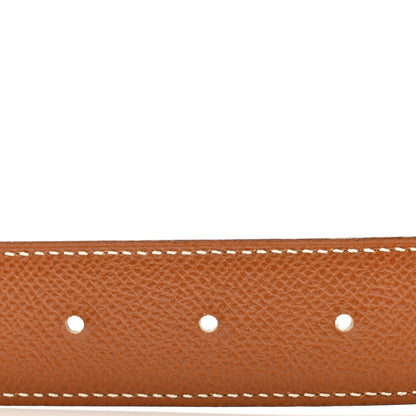 Hermes Box Epsom 32mm H Belt 80 32 Black Gold 4 of 8