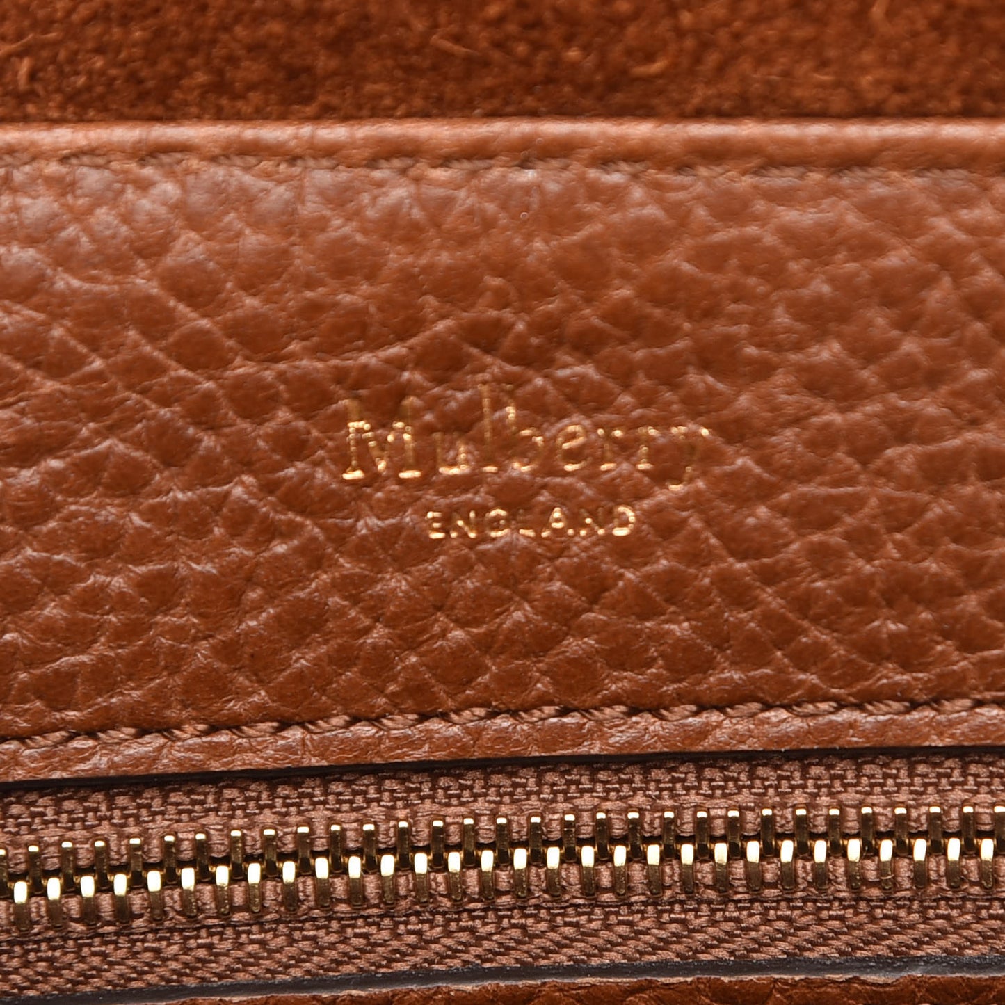 Classic Grain Calfskin Mini Bayswater Backpack Oak