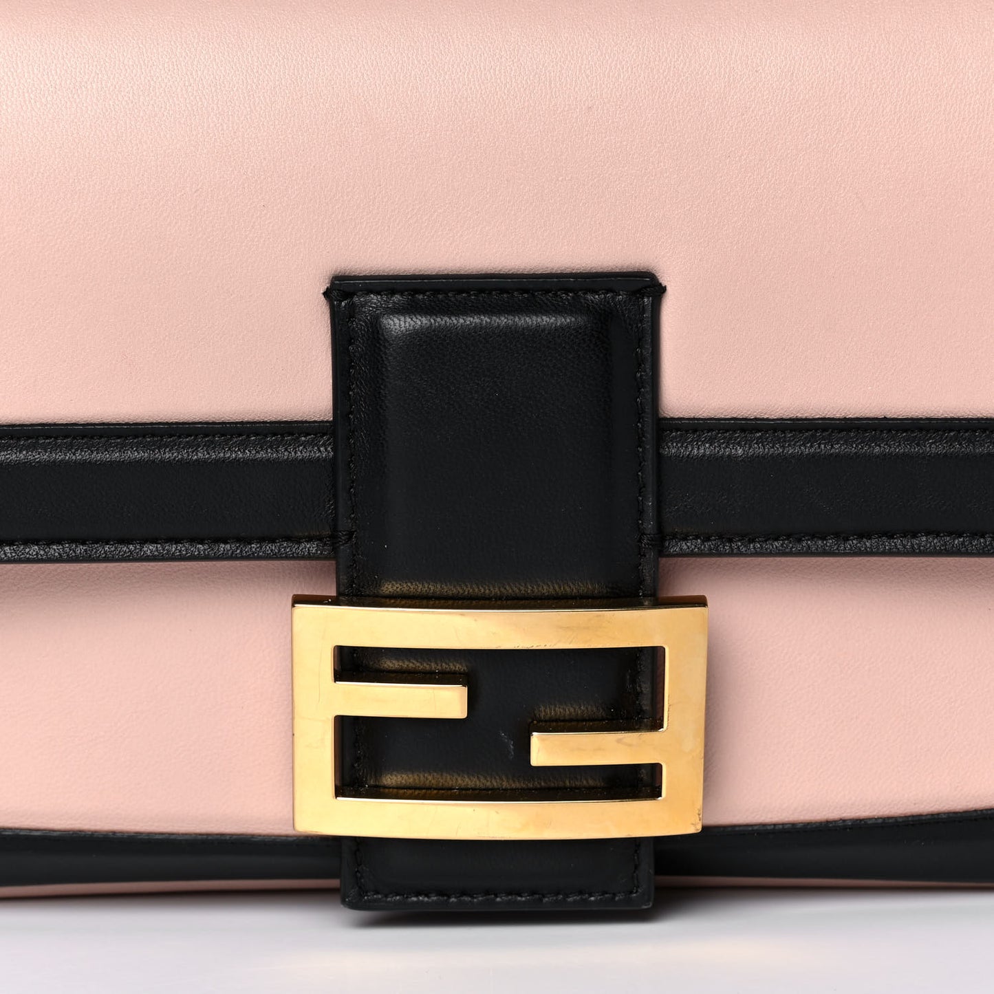 Nappa Apolo Bi-Color Chain Baguette Rosa Quarzo Black