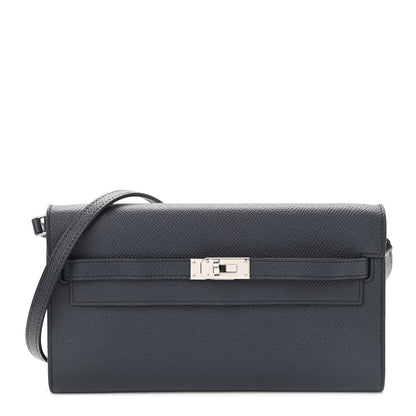 Hermes Epsom Kelly To Go Wallet Bleu Indigo 1 of 9