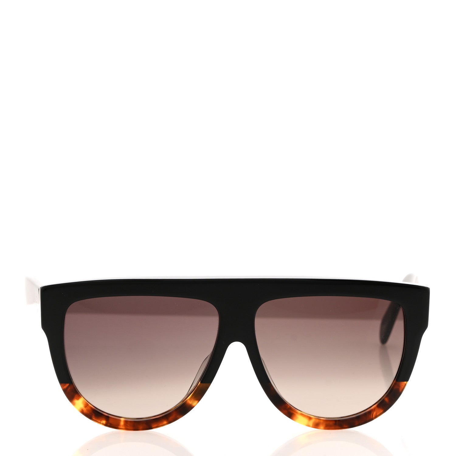 Celine Shadow Sunglasses CL 4001IN Black Havana 2 of 7
