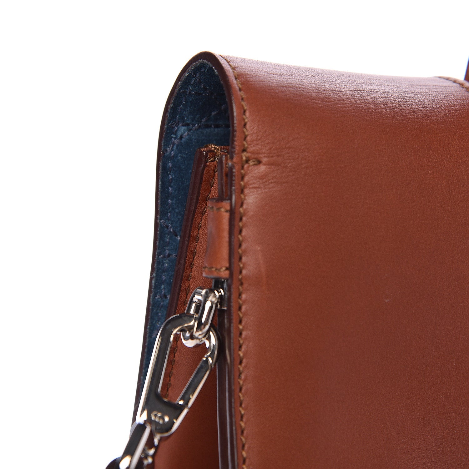 Christian Dior Smooth Calfskin Medium Diorever Flap Brown 8 of 13