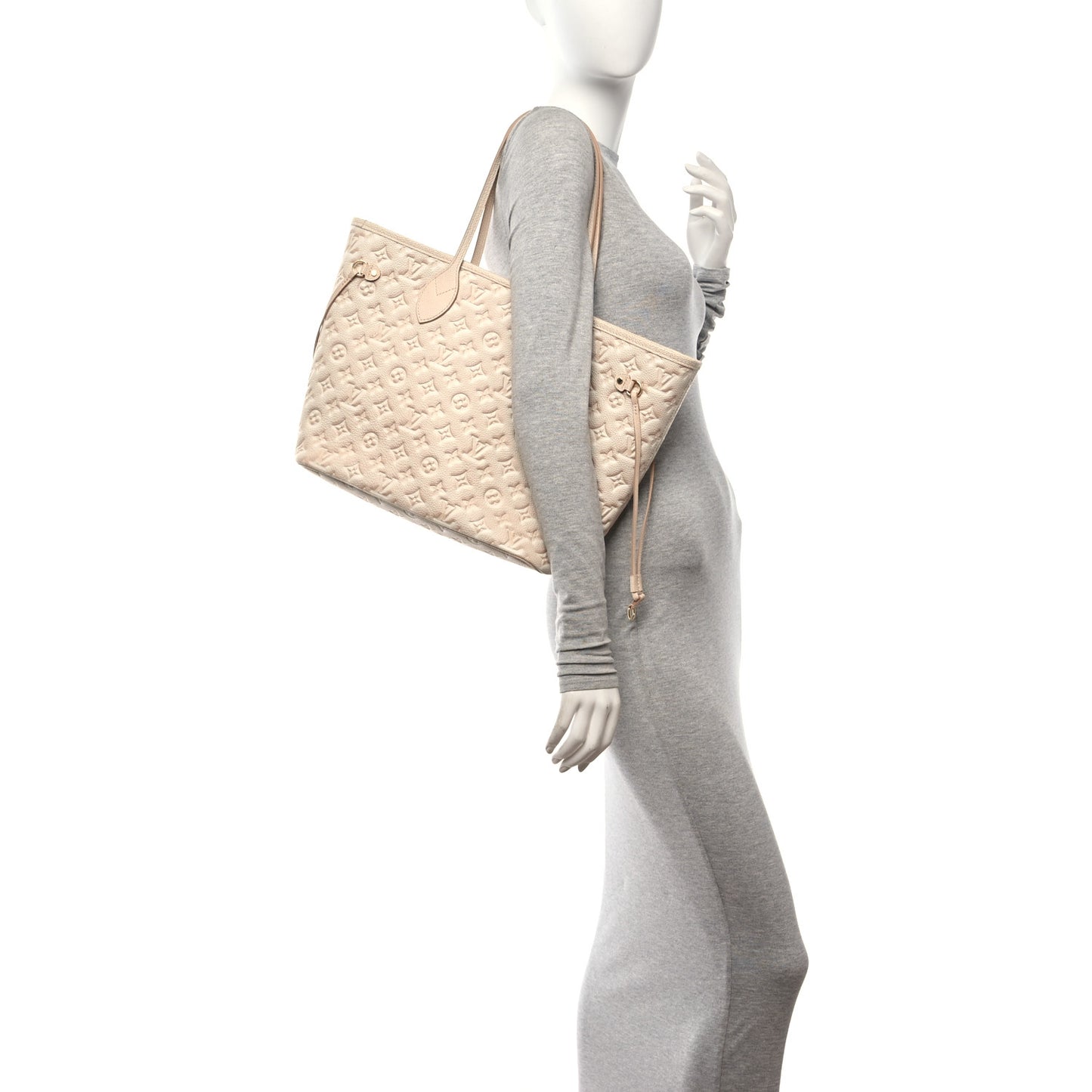 Empreinte Monogram Summer Stardust Neverfull MM Beige Clair