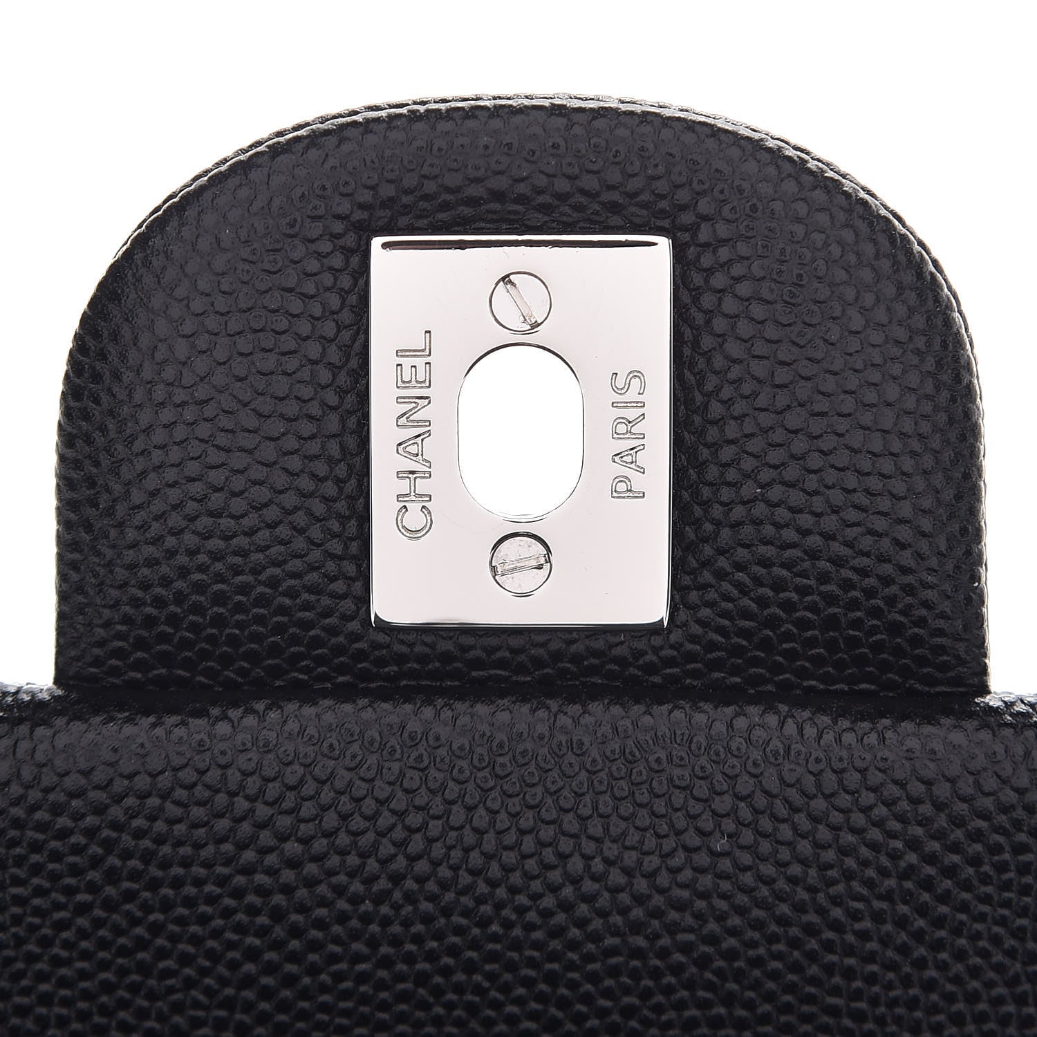 Chanel Caviar Quilted Mini Square Flap Black 9 of 11