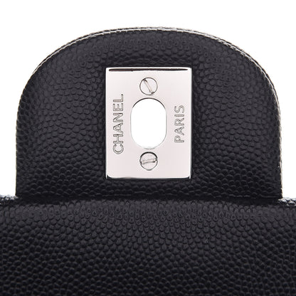 Chanel Caviar Quilted Mini Square Flap Black 9 of 11