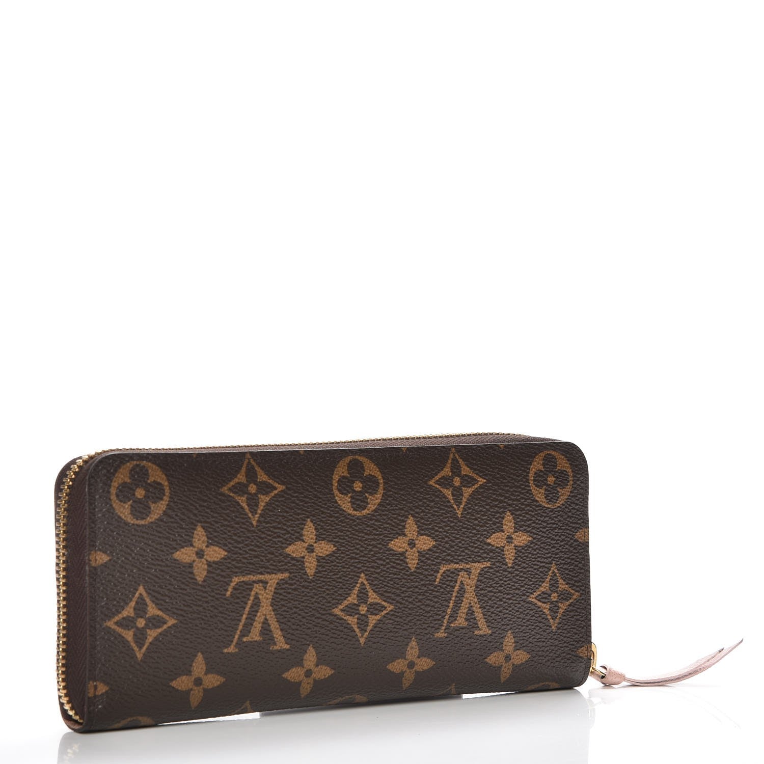 Louis Vuitton Monogram Clemence Wallet Rose Ballerine 3 of 8