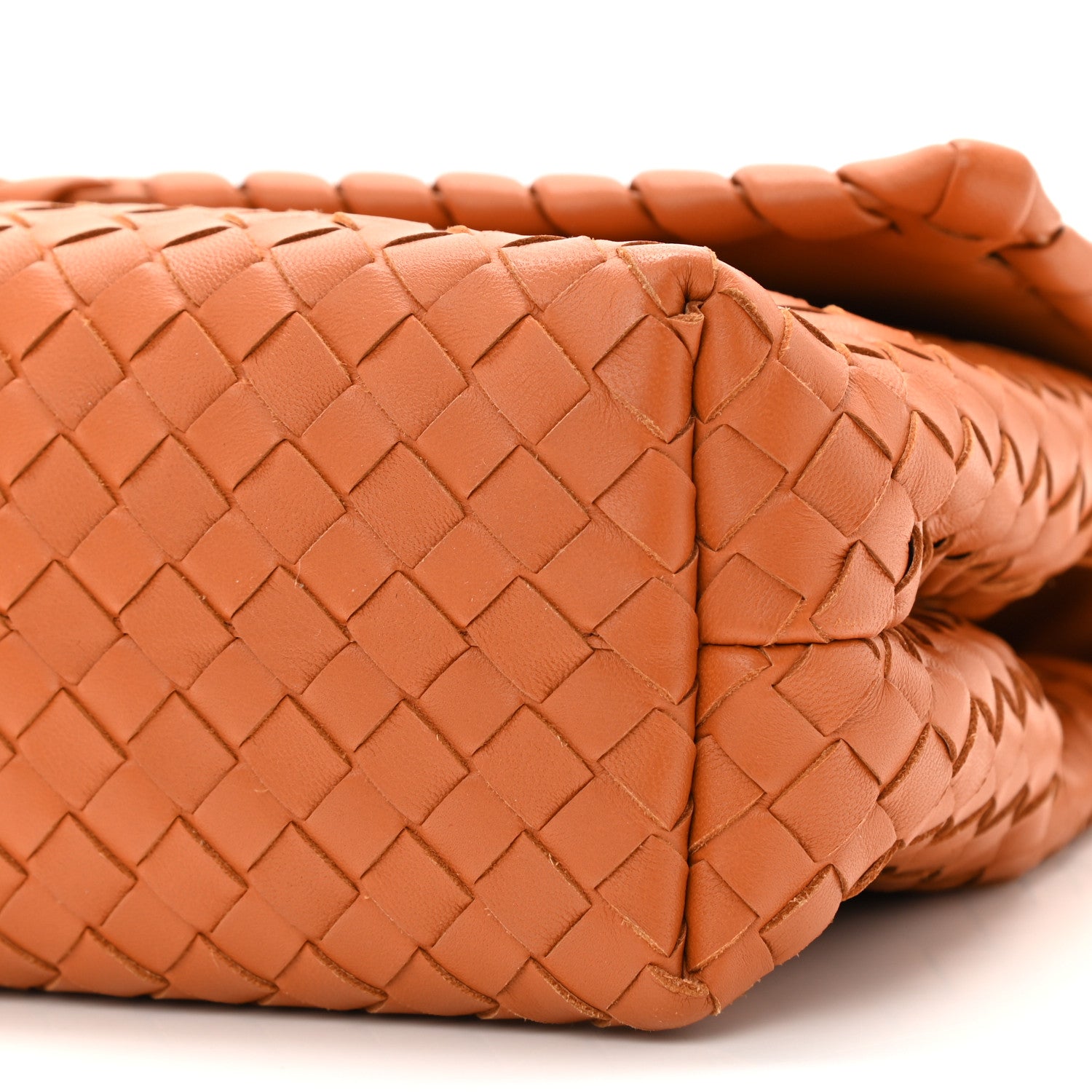 Bottega Veneta Nappa Intrecciato Small Olimpia Shoulder Bag Orange 11 of 11