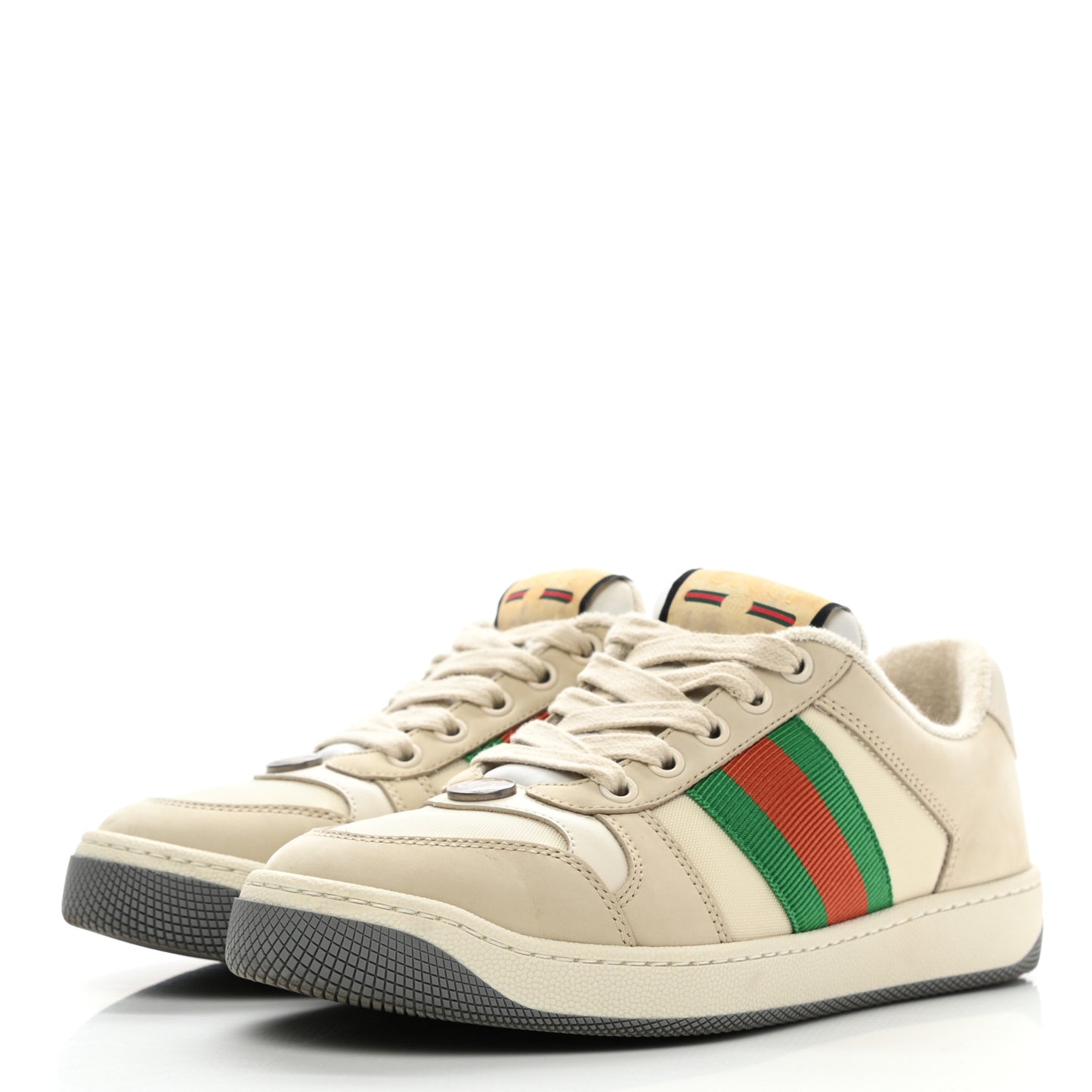 Nylon Nubuck Web Womens Screener Sneakers 35 Mystic White Dusty Milk