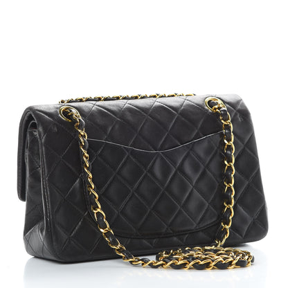 Chanel Lambskin Quilted Small Double Flap Black 4 of 16