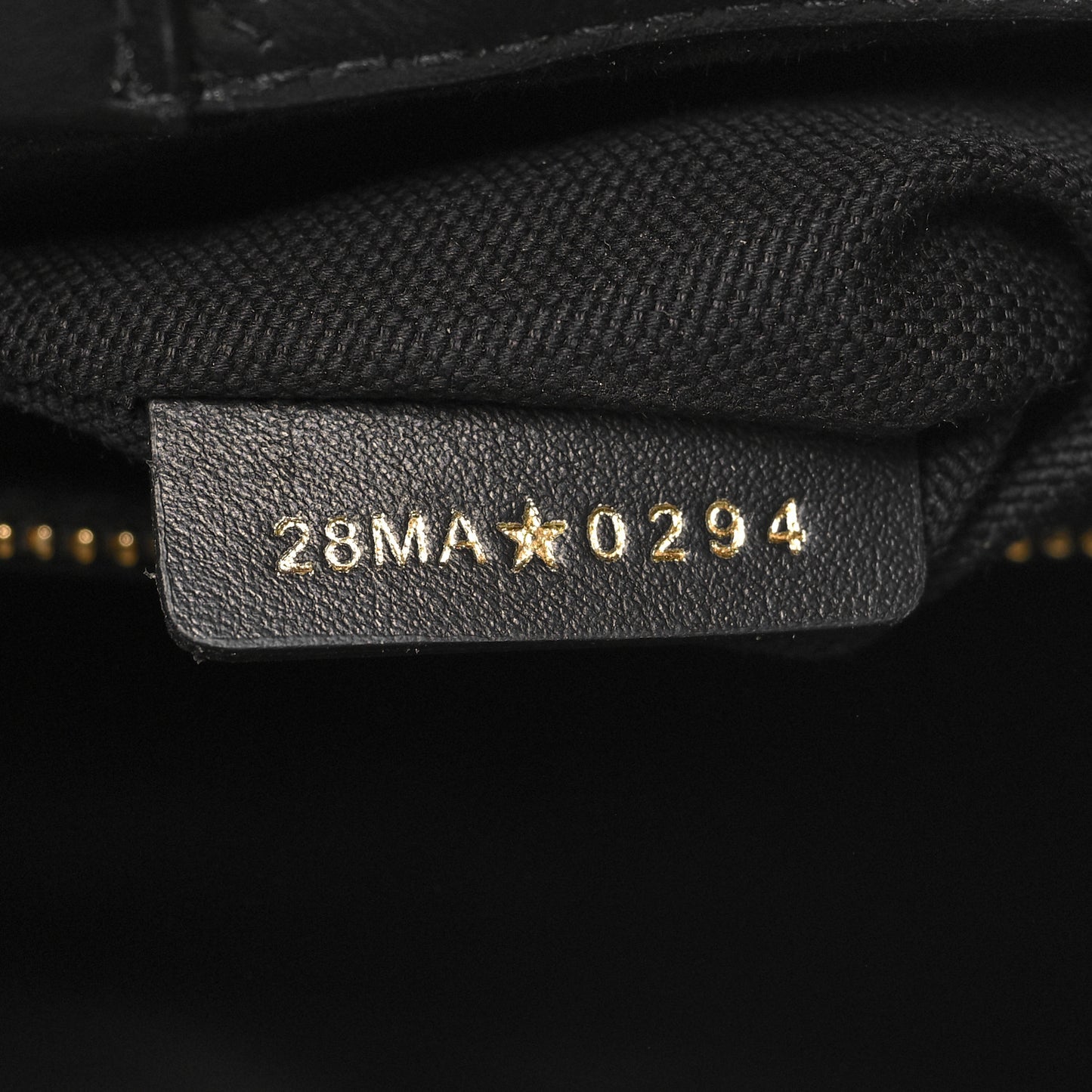 Calfskin Macro Cannage Small Book Tote Black