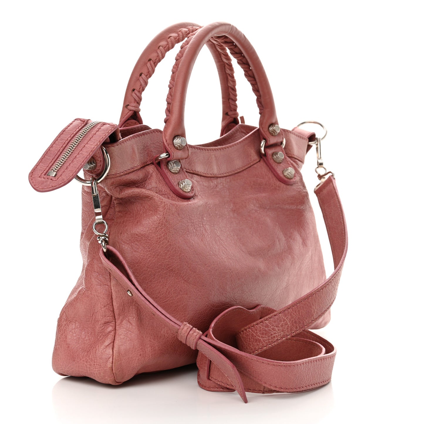 Agneau Giant 12 Silver Hardware Town Rose Bruyere