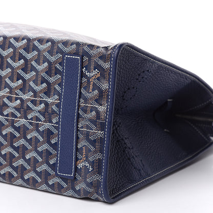 Goyard Goyardine Sac Hardy Pet Carrier PM Navy 9 of 9