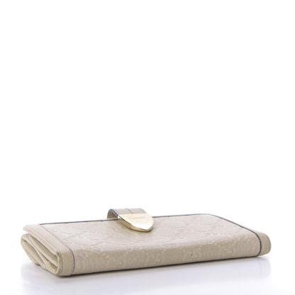 Gucci Guccissima Signoria Continental Wallet Off White 4 of 8