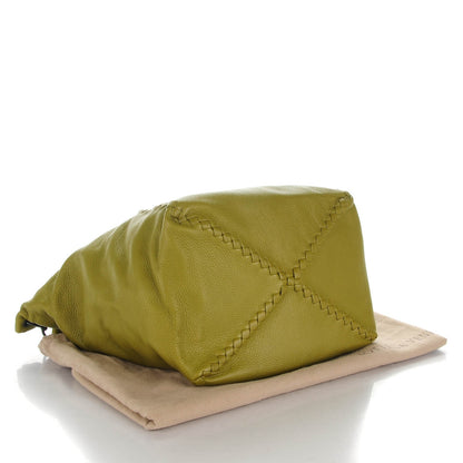Bottega Veneta Washed Cervo Deerskin Loop Hobo Bag Absinthe 4 of 7