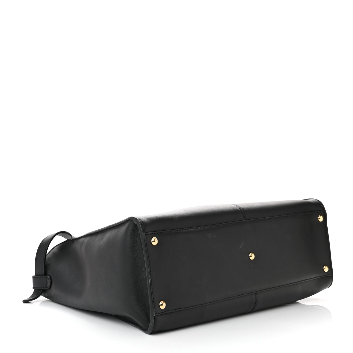 Vitello Seta Shearling FF 1974 Large Peekaboo X-Lite Black