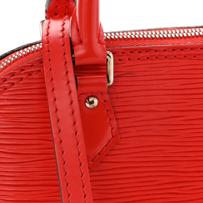 Louis Vuitton Epi Nano Alma Coquelicot 10 of 12