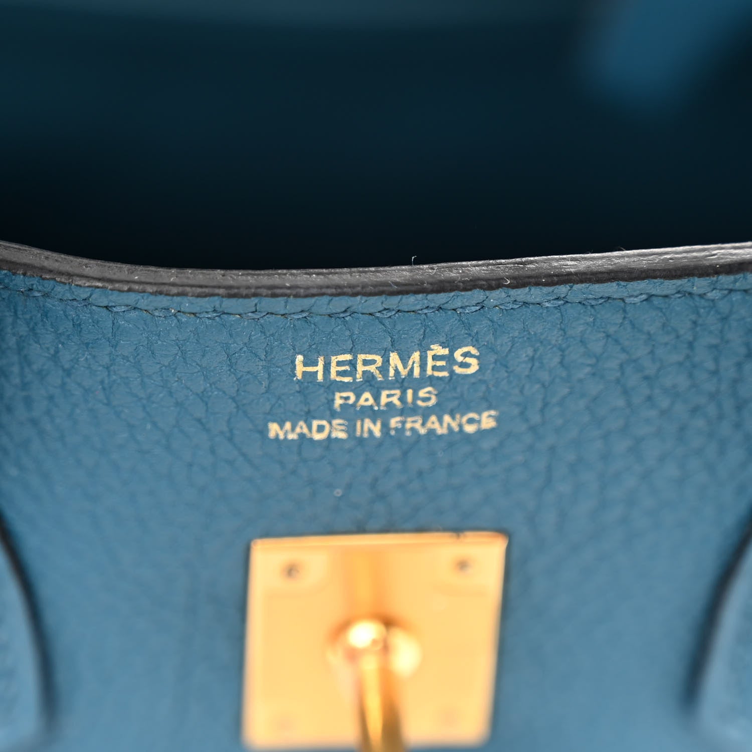 Hermes Togo Birkin 25 Cobalt 6 of 13