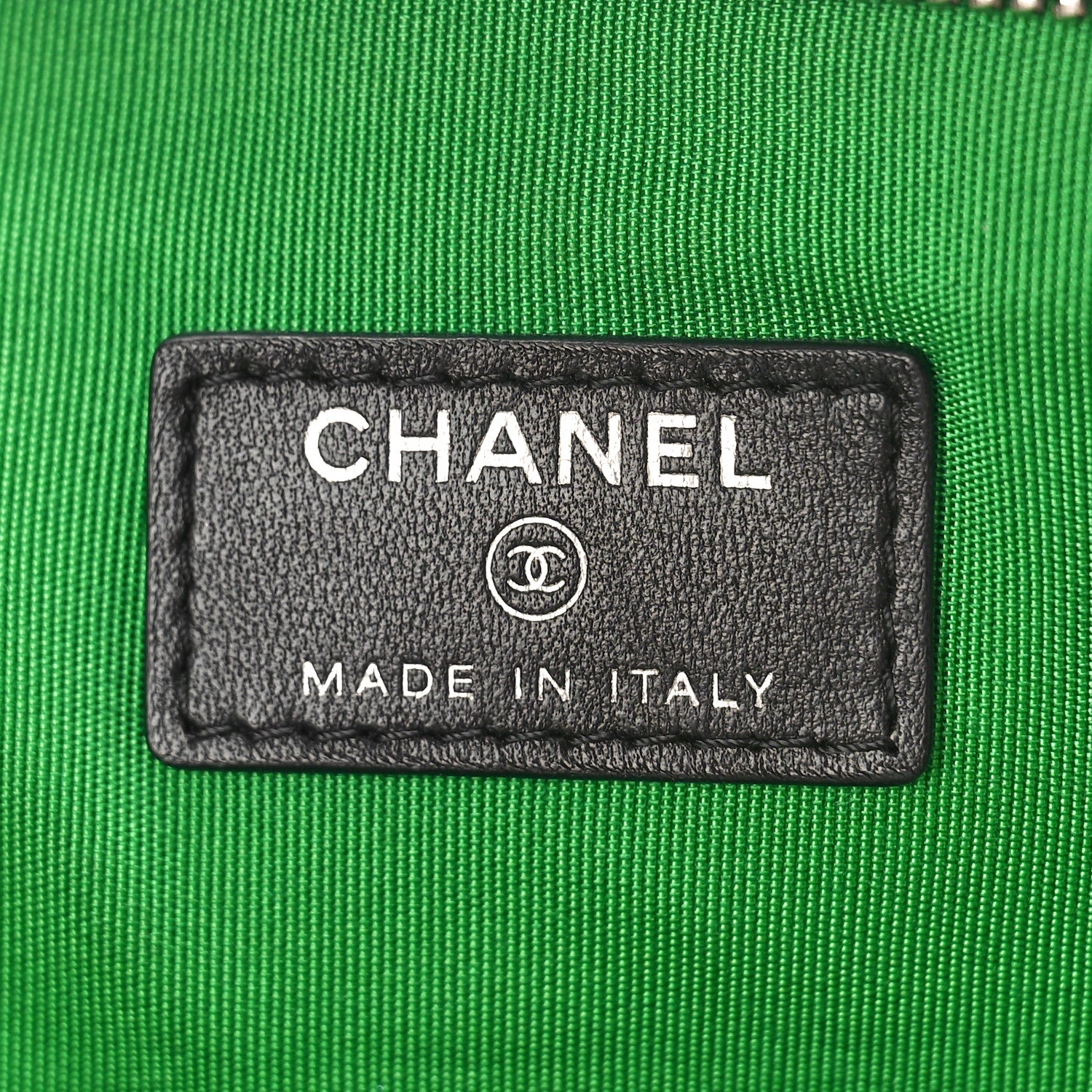 Chanel Lambskin Tweed Quilted Medium Flap Cosmetic Case Multicolor Black 6 of 12
