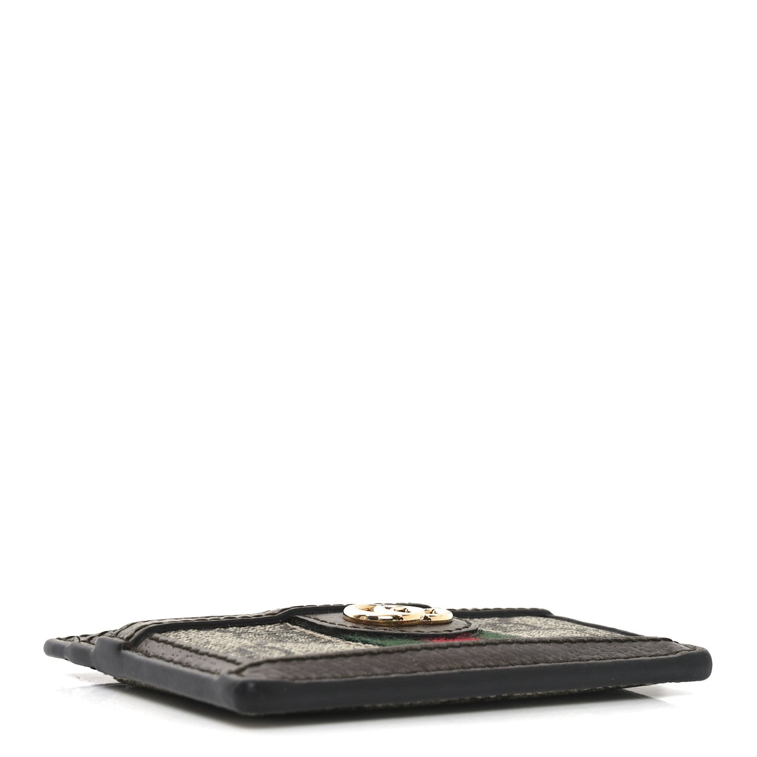 Gucci GG Supreme Monogram Ophidia Card Holder Brown 9 of 12