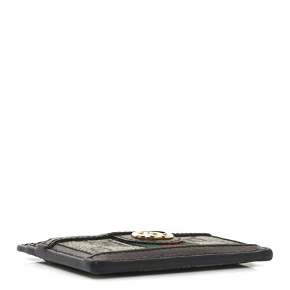 Gucci GG Supreme Monogram Ophidia Card Holder Brown 9 of 12
