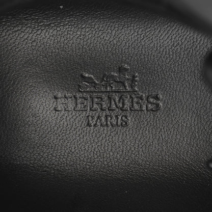 Hermes Calfskin Day Sneakers 41 Black 9 of 9