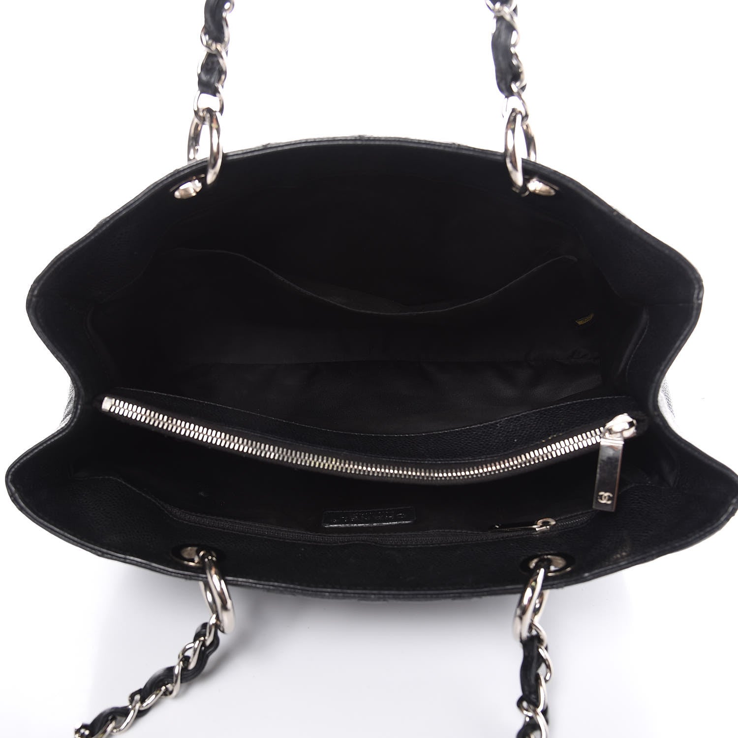 Chanel Caviar Quilted Grand Shopping Tote GST Black 5 of 20