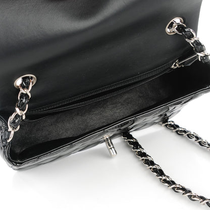 Chanel Patent Calfskin Quilted Mini Rectangular Flap Black 6 of 8