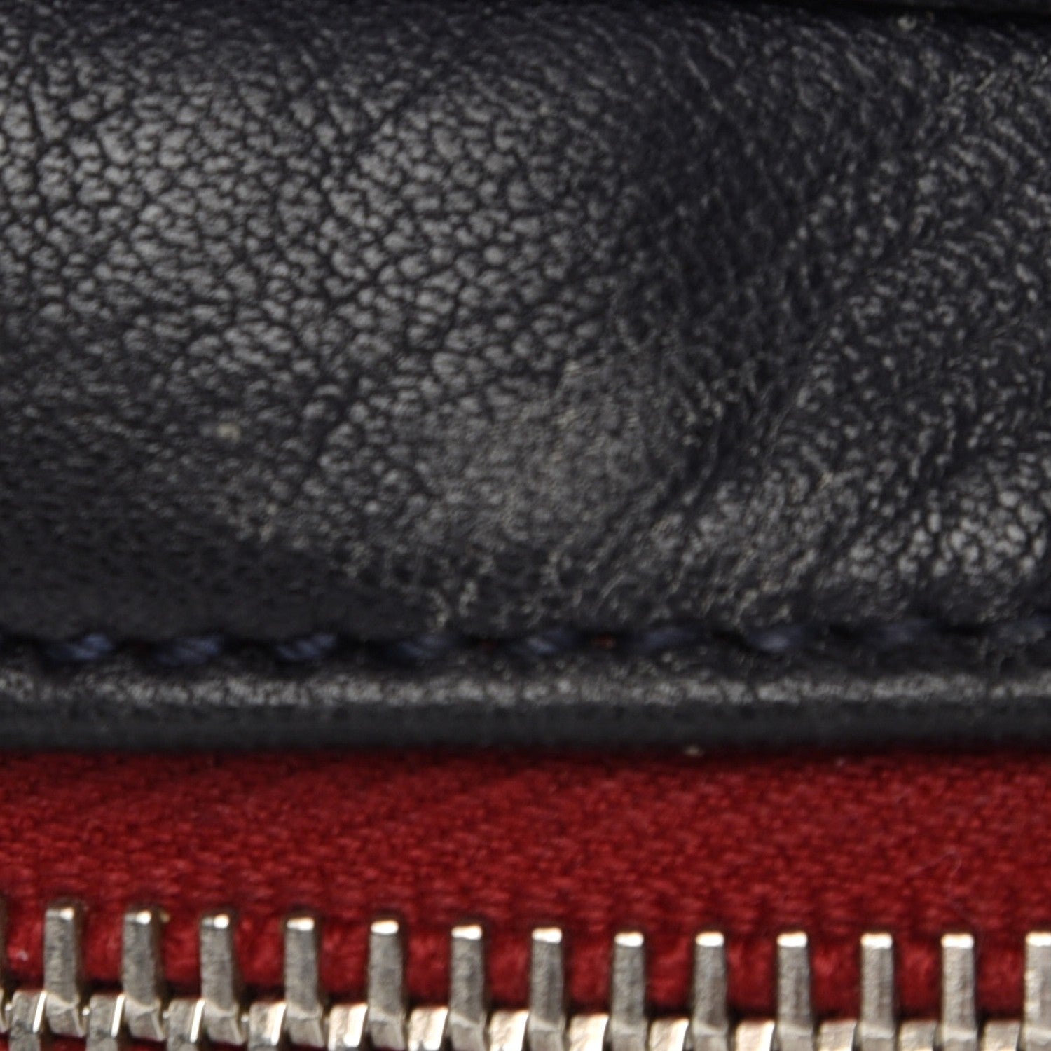 Chanel Perforated Lambskin Baseball Spirit Ligne Bag Navy 10 of 10