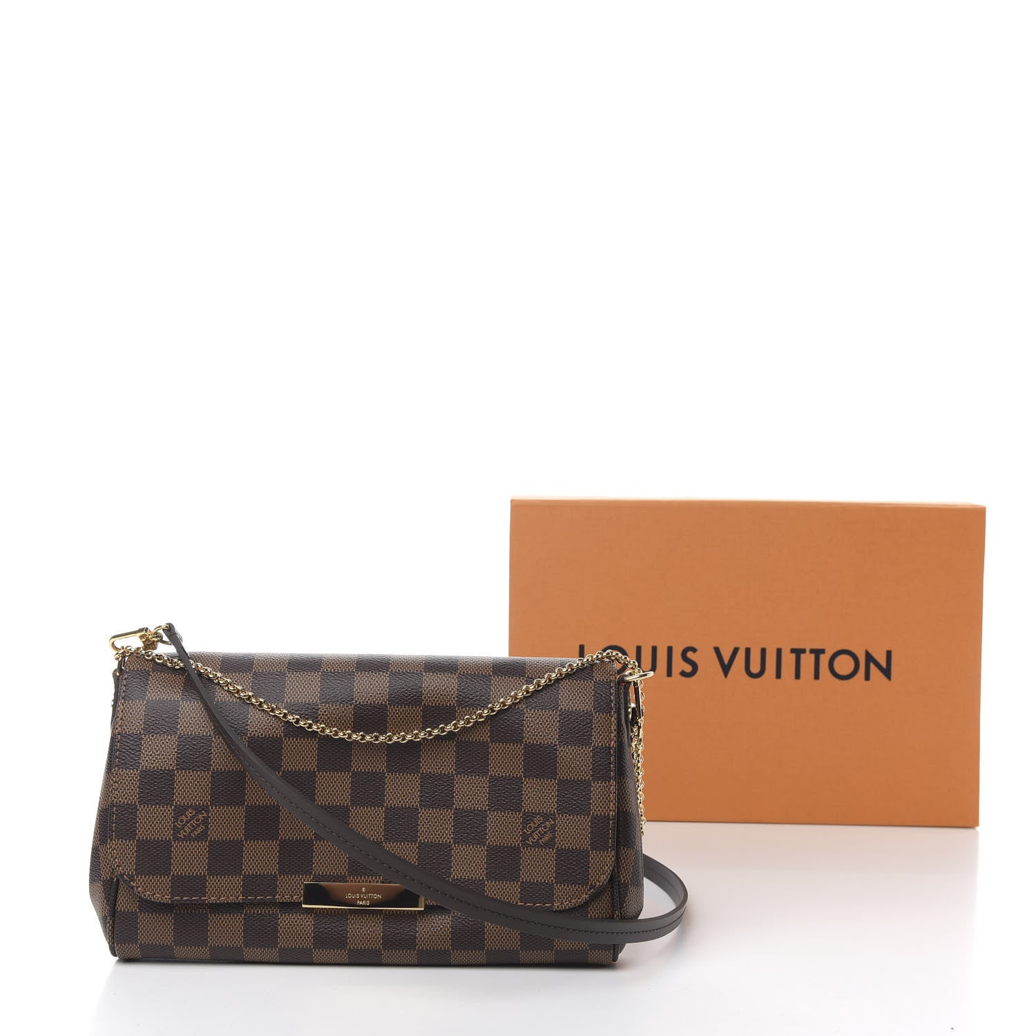 Louis Vuitton Damier Ebene Favorite MM 11 of 11