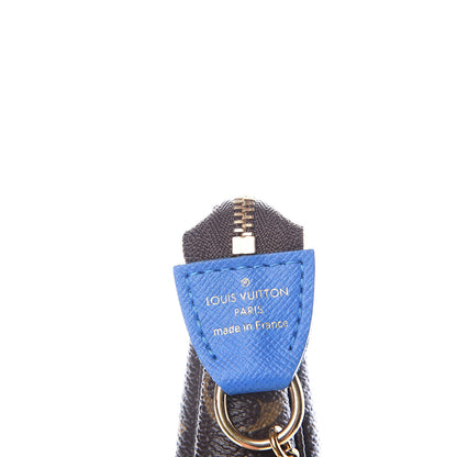 Louis Vuitton Monogram 2019 Christmas Animation Mini Venice Pochette Accessories Blue 8 of 9
