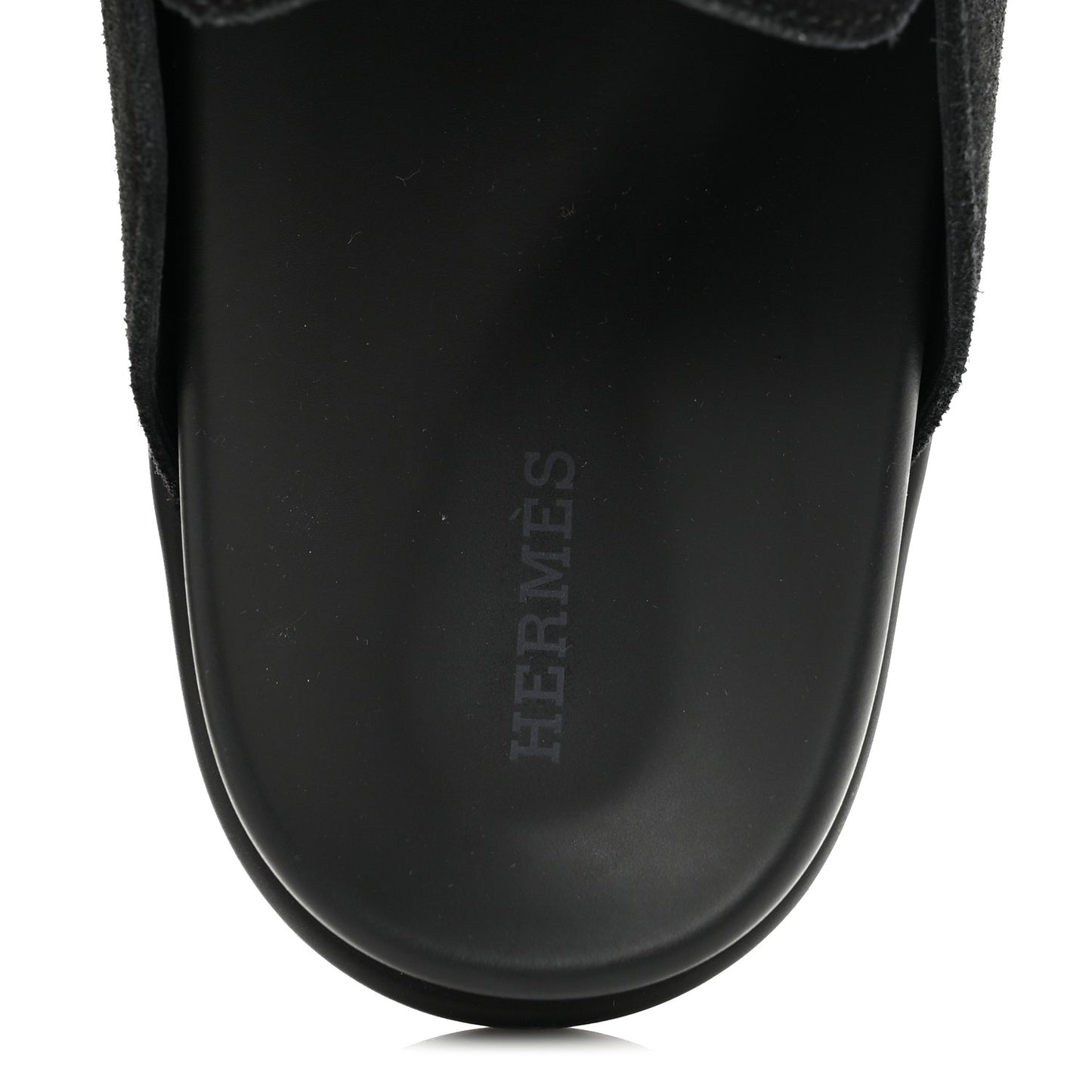 Suede Calfskin Go Mules 40 Black