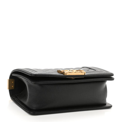 Chanel Caviar Quilted Small Boy Flap Black 4 of 10