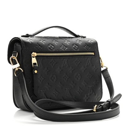 Louis Vuitton Empreinte Pochette Metis Black 3 of 8