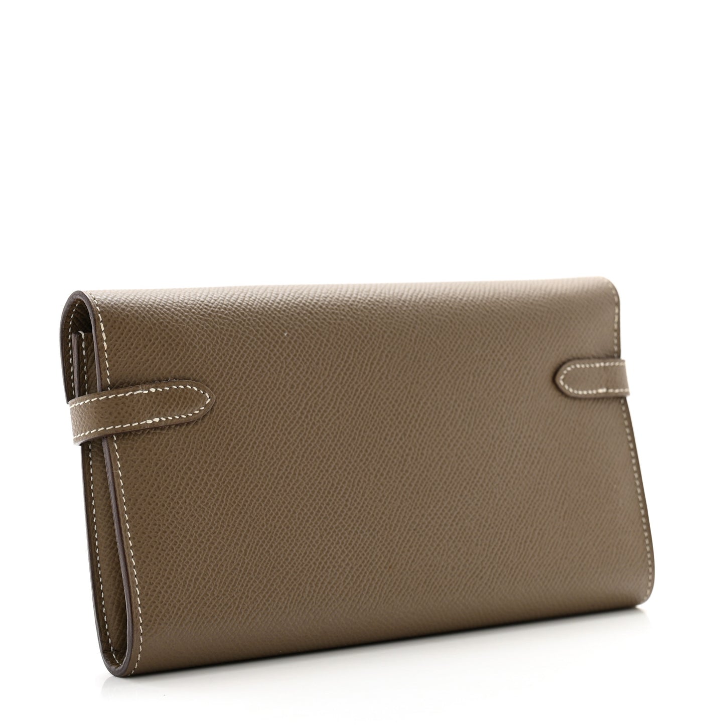 Epsom Kelly Longue Wallet Etoupe