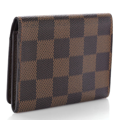 Louis Vuitton Damier Ebene Business Card Holder 3 of 8