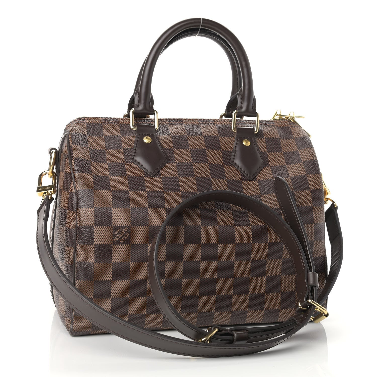 Louis Vuitton Damier Ebene Speedy Bandouliere 25 3 of 9