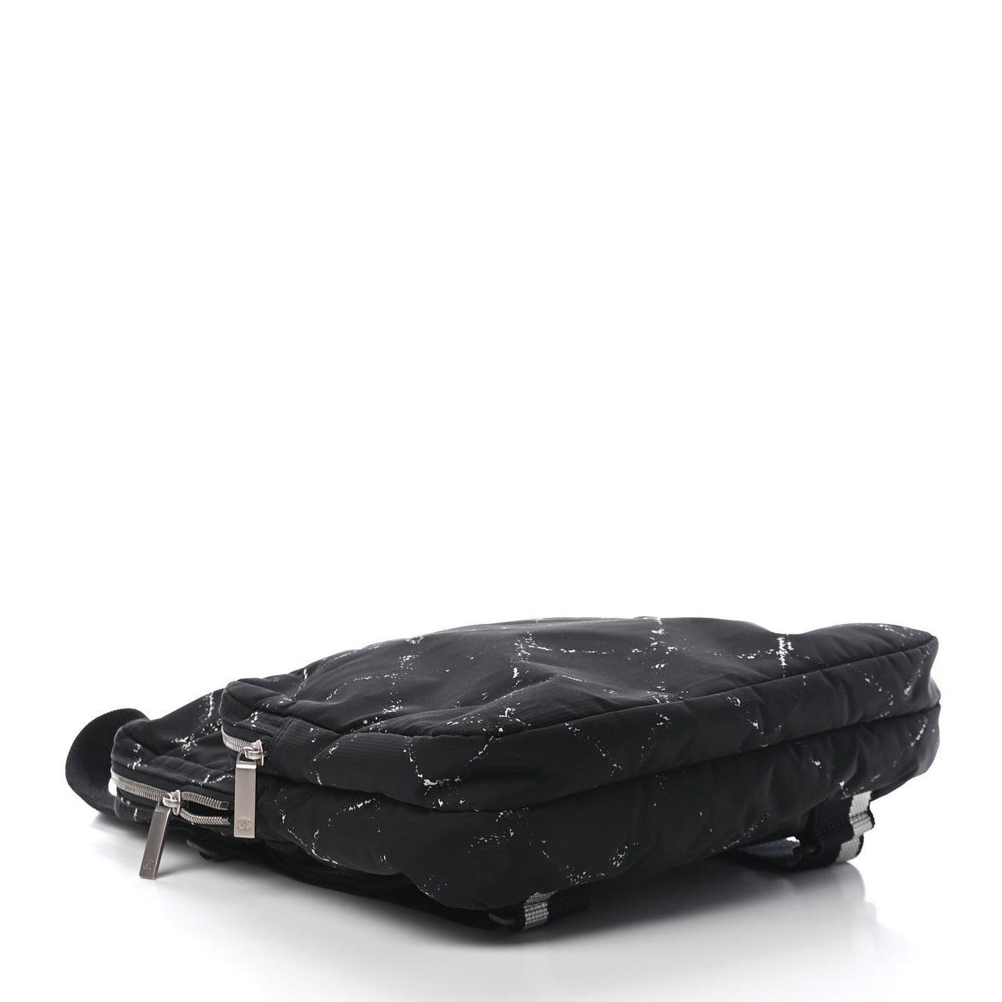 Nylon Travel Backpack Black