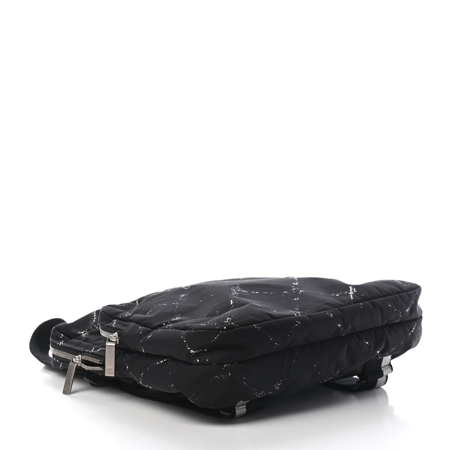 Chanel Nylon Travel Backpack Black 3 of 8