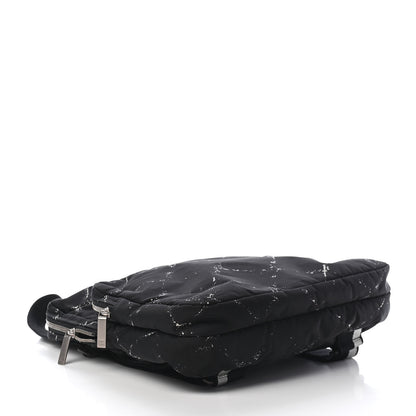 Chanel Nylon Travel Backpack Black 3 of 8