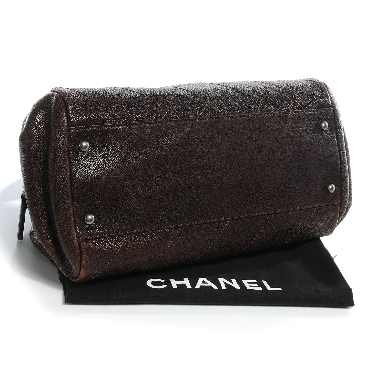 Chanel Caviar Large Outdoor Ligne Doctor Bag Brown 4 of 9