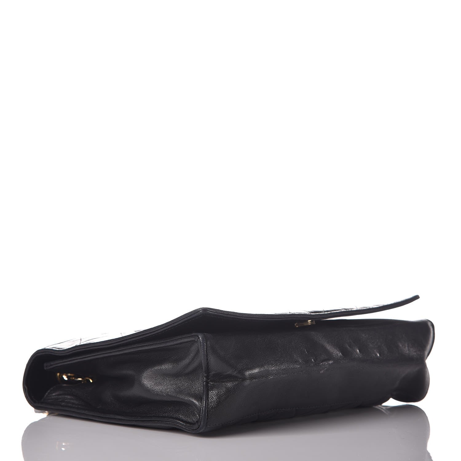 Chanel Lambskin Quilted Small Single Flap Black 4 of 8