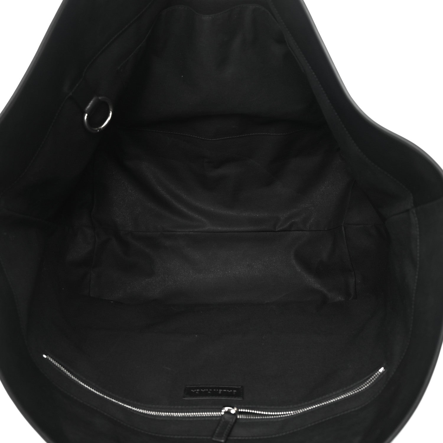 Balenciaga Cotton Canvas Calfskin Cities Paris Jumbo Large Tote Bag Black White 5 of 12