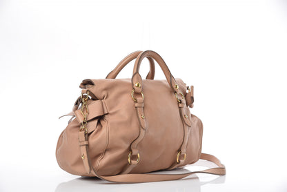 Miu Miu Vitello Medium Bow Bag Mughetto 3 of 21